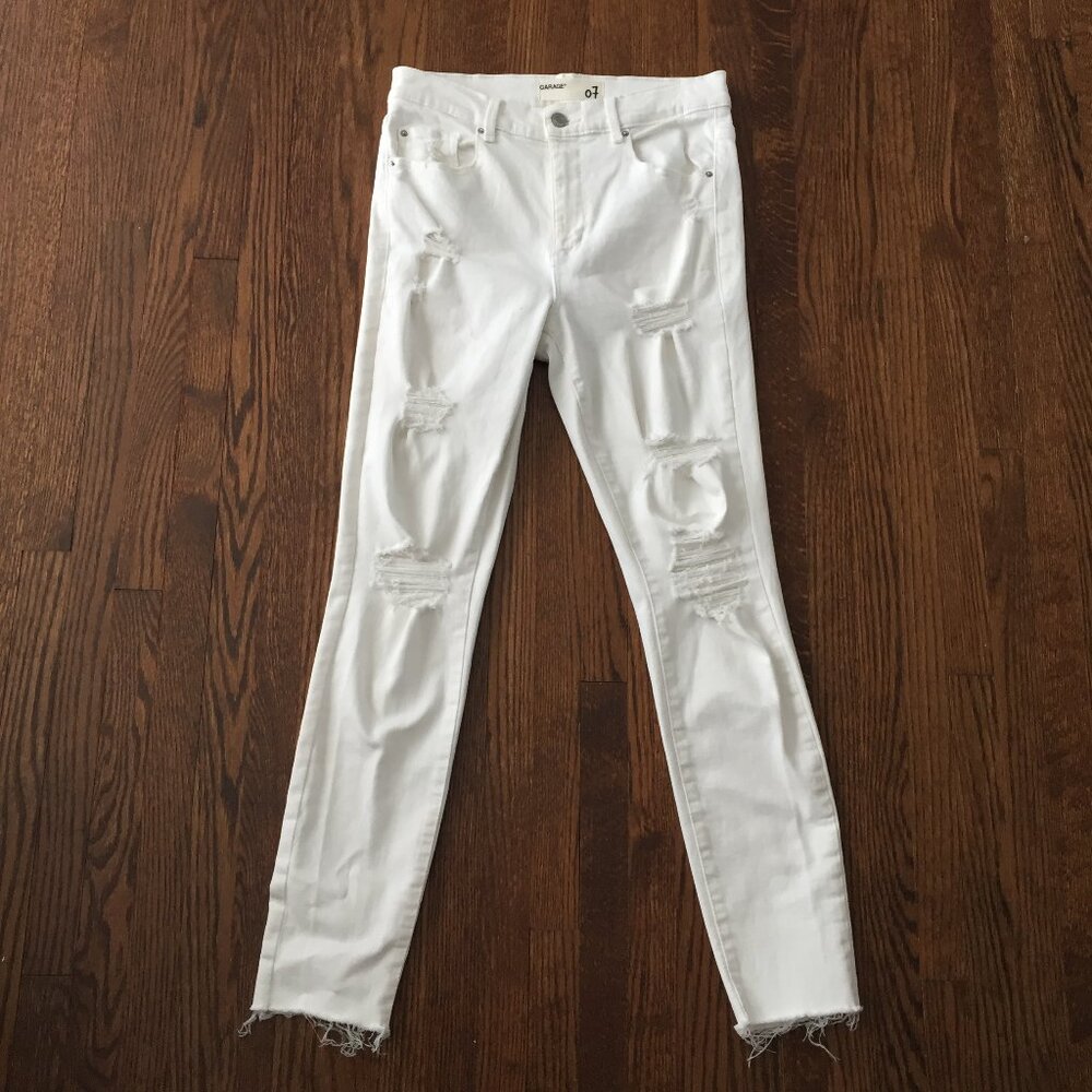 GARAGE White Jeans sz 07
